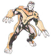 Young Beast Costume Redesign by Mark Bagley