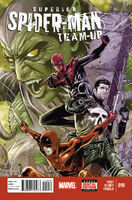 Superior Spider-Man Team-Up #10 "Goblin Nation Prelude: Part 2" Release date: February 19, 2014 Cover date: April, 2014