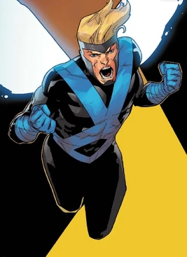 Warren Worthington III (Time-Displaced) (Earth-18727) from X-Men Blue Vol 1 33 001