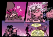Attacking Tippy-Toe From Gwenpool Holiday Special: Merry Mix Up #1