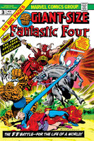 Giant-Size Fantastic Four #3 "Where Lurks Death... Ride the Four Horsemen!" Release date: August 20, 1974 Cover date: November, 1974