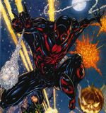Peter Parker (Earth-10182) from Marvel Universe Millennial Visions Vol 1 1 001.jpg