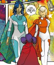 Female inhabitants of the Utopian Parallel