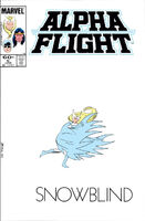 Alpha Flight #6 "Snowblind" Release date: October 18, 1983 Cover date: January, 1984