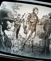 Anthony Stark (Earth-19529) and United States Army (Earth-19529) from Spider-Man Life Story Vol 1 1 001.png