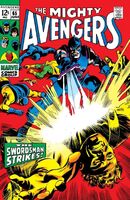 Avengers #65 "Mightier Than the Sword?" Release date: April 10, 1969 Cover date: June, 1969