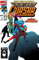 Quasar #21 "Prolog III: Arms and the Man" Release date: February 12, 1991 Cover date: April, 1991