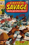 Captain Savage #16 "War Is Hell--On Ice" (September, 1969)