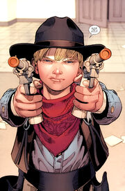 Franklin Richards (Earth-616) from Dark Reign Fantastic Four Vol 1 2 001