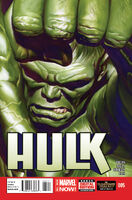 Hulk (Vol. 3) #5 "The Ω Hulk: Chapter One" Release date: August 13, 2014 Cover date: October, 2014