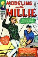 Modeling With Millie #47 "Holiday At Cape Cod!" Release date: April 5, 1966 Cover date: June, 1966