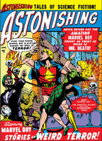 Astonishing #3 "Mister Death!" Release date: December 20, 1950 Cover date: April, 1951