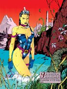 Elizabeth Braddock (Earth-616) from Marvel Illustrated The Swimsuit Issue Vol 1 1 0002