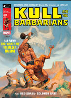 Kull and the Barbarians #2 "Solomon Kane" Release date: May 13, 1975 Cover date: May, 1975