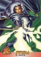 Ororo Munroe (Earth-616) from X-Men (Trading Cards) 1996 Set 001