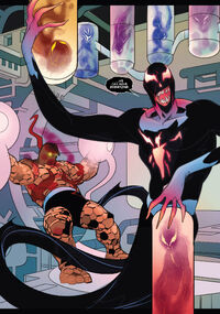 Reed Richards (Earth-21619) and Venom (Symbiote) (Earth-21619) from Spider-Man Spider's Shadow Vol 1 3 002