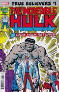 True Believers Hulk - Gray Hulk Returns Vol 1 1