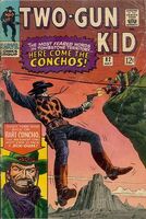 Two-Gun Kid #82 "Here Come the Conchos!" Release date: April 5, 1966 Cover date: July, 1966