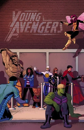 Young Avengers Vol 2 14 Textless