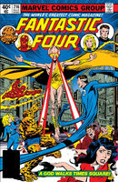 Fantastic Four #216 "Where There Be Gods!" Release date: December 25, 1979 Cover date: March, 1980