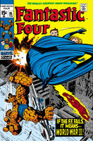 Fantastic Four #95 "Tomorrow -- World War Three!" Release date: November 18, 1969 Cover date: February, 1970