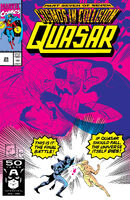 Quasar #25 "Prolog VII: All -- Or Nothing" Release date: June 11, 1991 Cover date: August, 1991