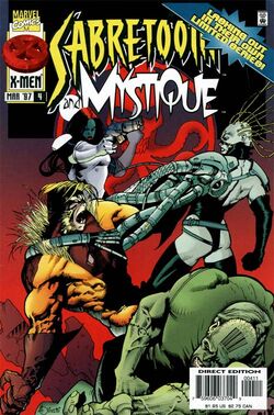 Sabretooth And Mystique #1 December 1996 Marvel Comics Sabretooth And Mystique #1 December 1996 Marvel Comics