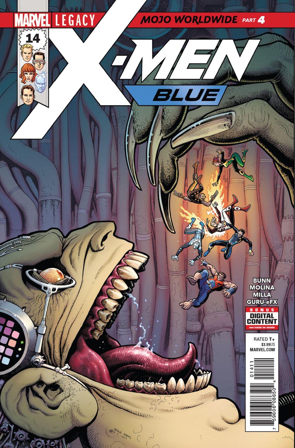 X-Men: Blue Mutants Are Everywhere. Where are the Blue Humans?