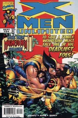 X Men Unlimited Vol 1 24 Marvel Database Fandom