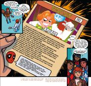 Deadpool's Guide to Super Villains Cards from Marvel Rising: Ms. Marvel / Squirrel Girl #1