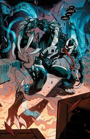 Edward Brock (Earth-616) and Venom (Dreamstone Simulacrum) from Venom Vol 4 13 001