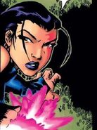 Close-up of Psylocke.