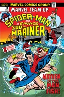 Marvel Team-Up Vol 1 14.jpg (968 KB) Marvel Team-Up #14 "Mayhem is... the Men-Fish!" Release date: July 24, 1973 Cover date: October, 1973
