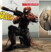 Rico Axelson (Earth-616) and Phage (Symbiote) (Earth-616) from Carnage, U.S.A. Vol 1 2 001