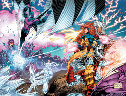 Uncanny X-Men Vol 1 281 Wraparound Textless