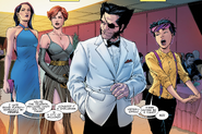 Logan, Jubilee, Captain Britain and Black Widow investigate The Hand from Wolverine: Madripoor Knights #1