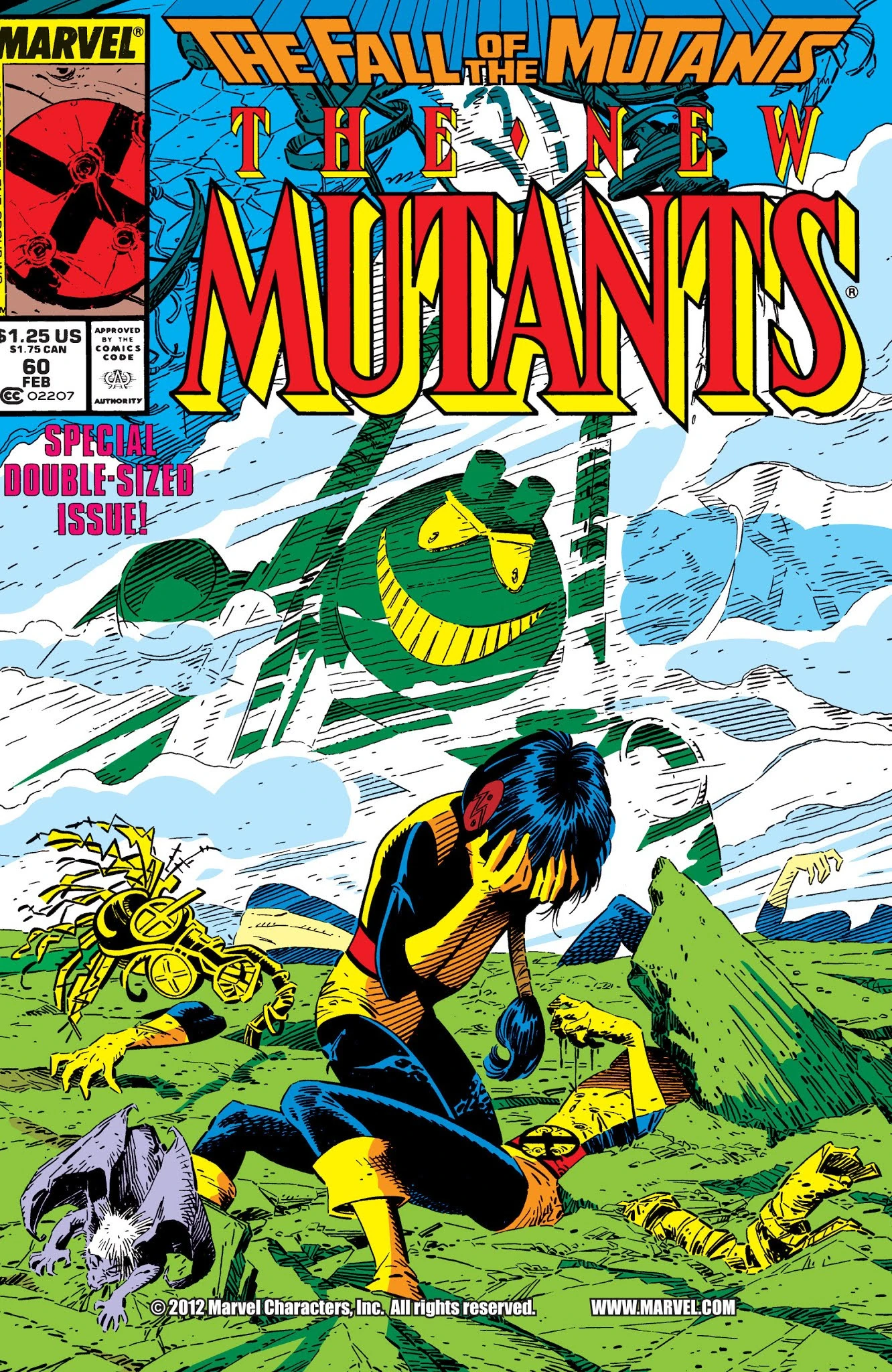 New Mutants #1-30 ニュー・ミュータント アメコミリーフ NEW MUTANTS #30 (ROB LIEFELD VARIANT) COMIC BOOK ~ Marvel