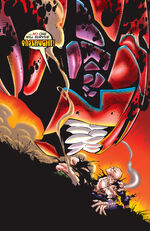 Onslaught (Psychic Entity) (Earth-616) and Charles Xavier (Earth-616) from X-Men Vol 2 56 001
