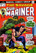 Sub-Mariner #72 "From the Void It Came..." (September, 1974)