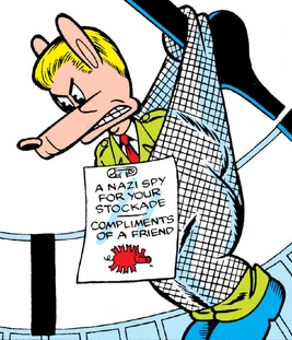 Waste von Kampf (Earth-8311) from Peter Porker, The Spectacular Spider-Ham Vol 1 7 0001