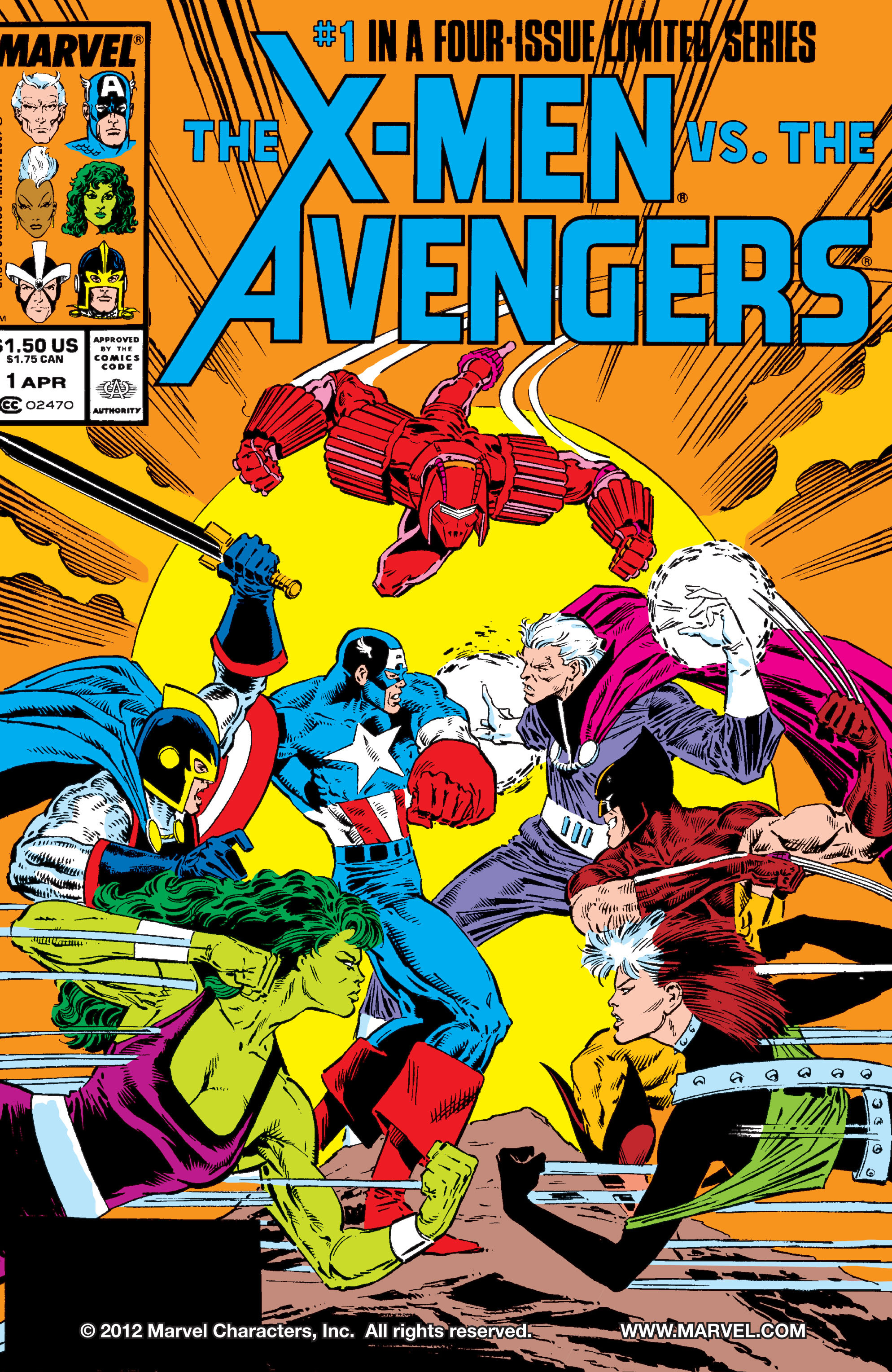 X Men Vs Avengers Vol 1 1 Marvel Database Fandom