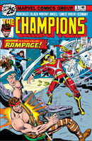 Champions #5 "The Economy Is So Bad That…" Release date: January 20, 1976 Cover date: April, 1976