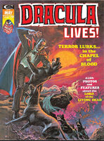 Dracula Lives #6 "A Death in the Chapel!" Release date: March 12, 1974 Cover date: May, 1974