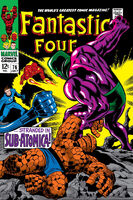 Fantastic Four #76 "Stranded in Sub-Atomica!" Release date: April 9, 1968 Cover date: July, 1968