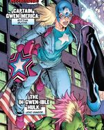 Capitã Gwen-América A realidade atual é desconhecida (Realidade Desconhecida)