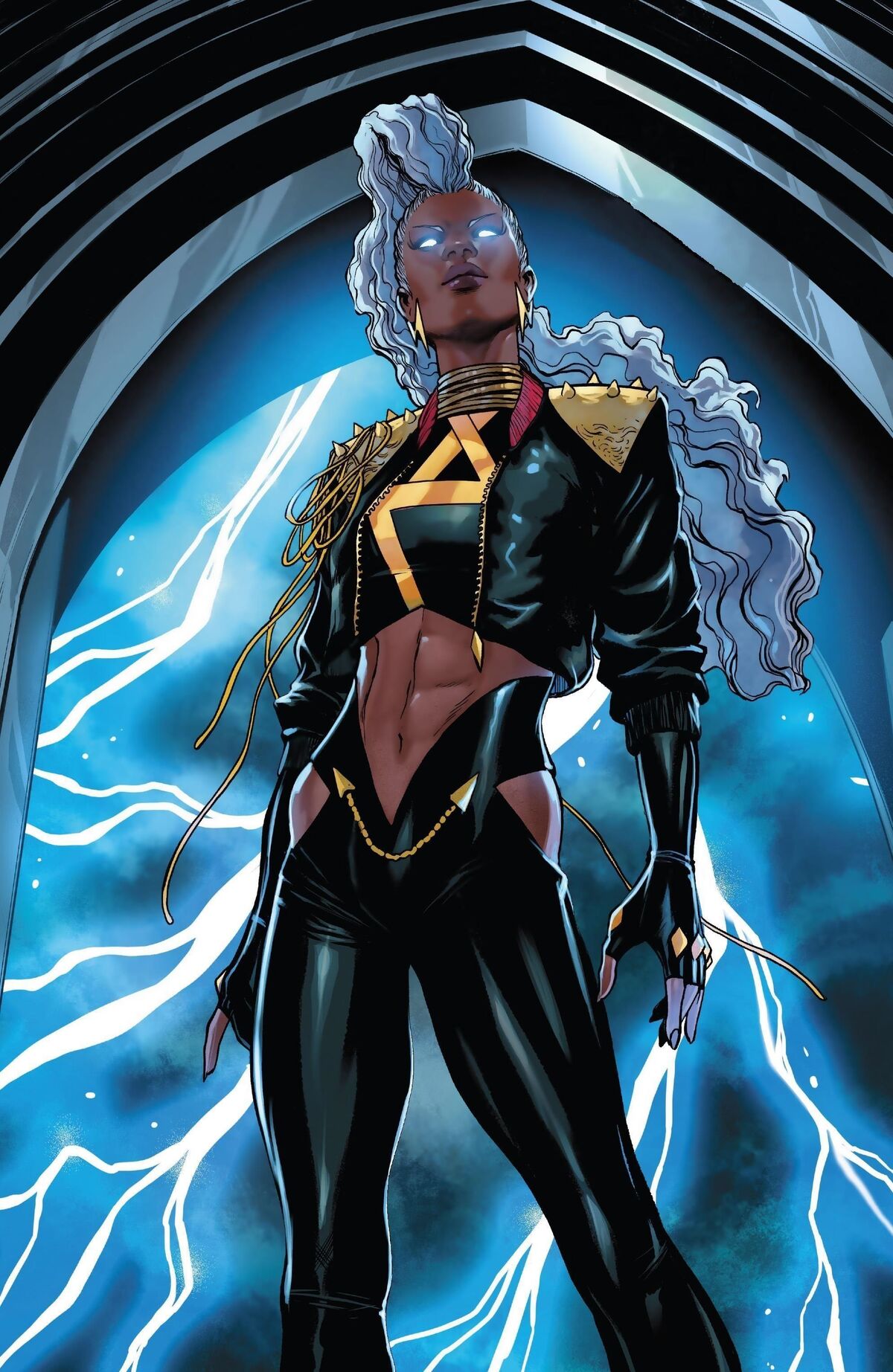 storm x men comic face