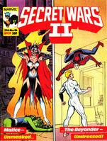 Secret Wars II (UK) #39 Release date: March 22, 1986 Cover date: March, 1986