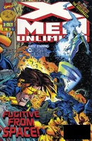 X-Men Unlimited #13 "Fugitive from Space!" Release date: October 23, 1996 Cover date: December, 1996