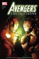 Avengers: The Initiative #12 "Changing of the Guard" Release date: April 30, 2008 Cover date: June, 2008