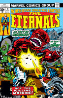 Eternals #9 "The Killing Machine!!" Release date: December 7, 1976 Cover date: March, 1977